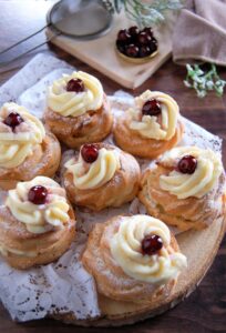 Zeppole di San Giuseppe al forno