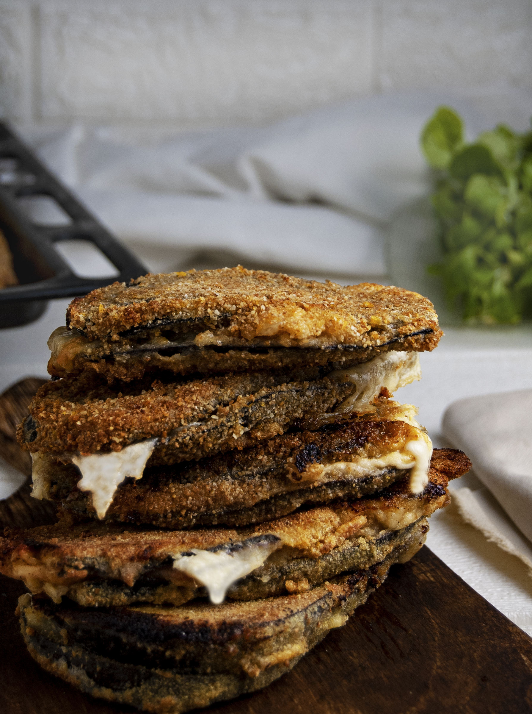 Cordon bleu filante di melanzane