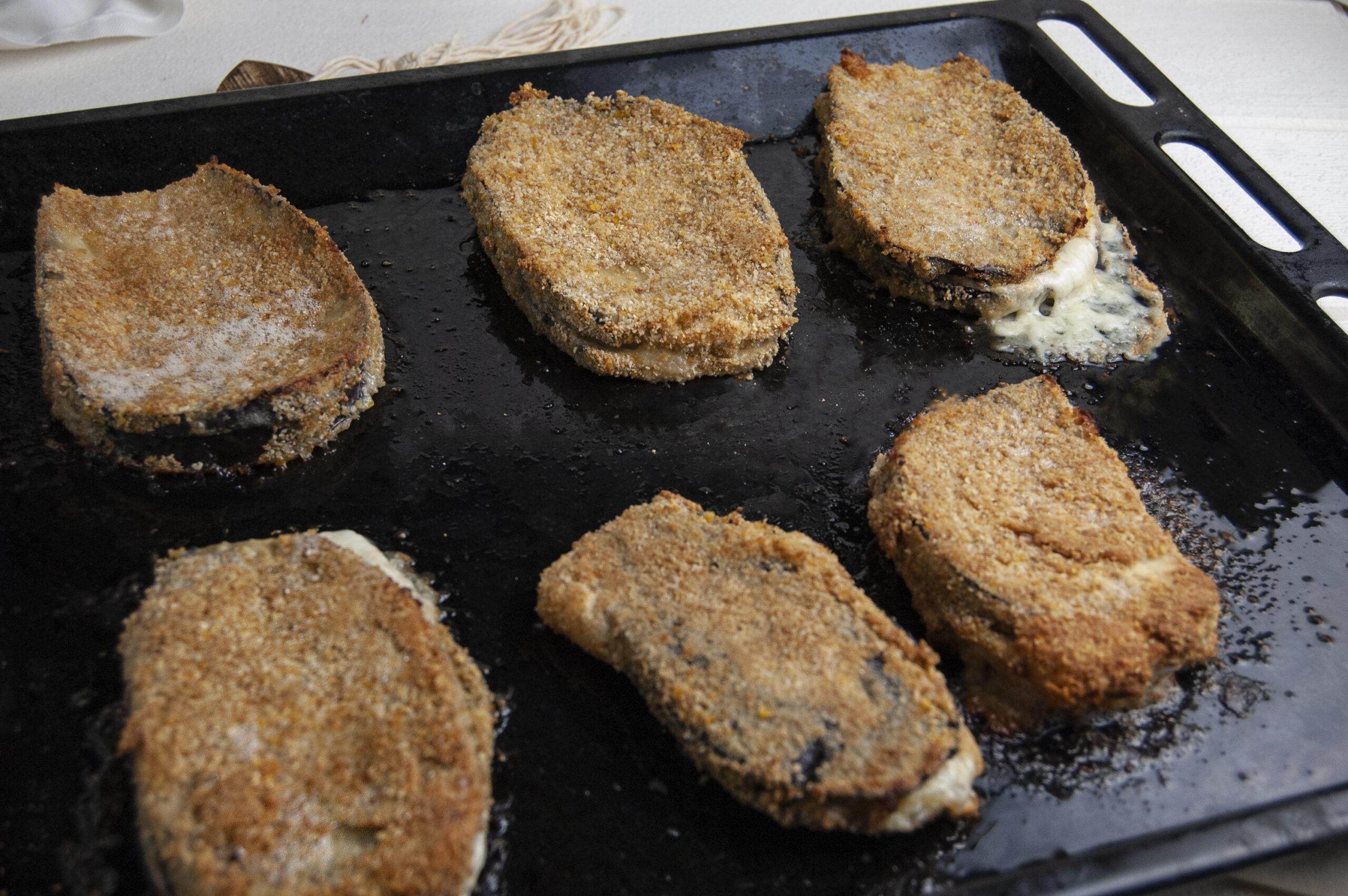 Cordon bleu filante di melanzane