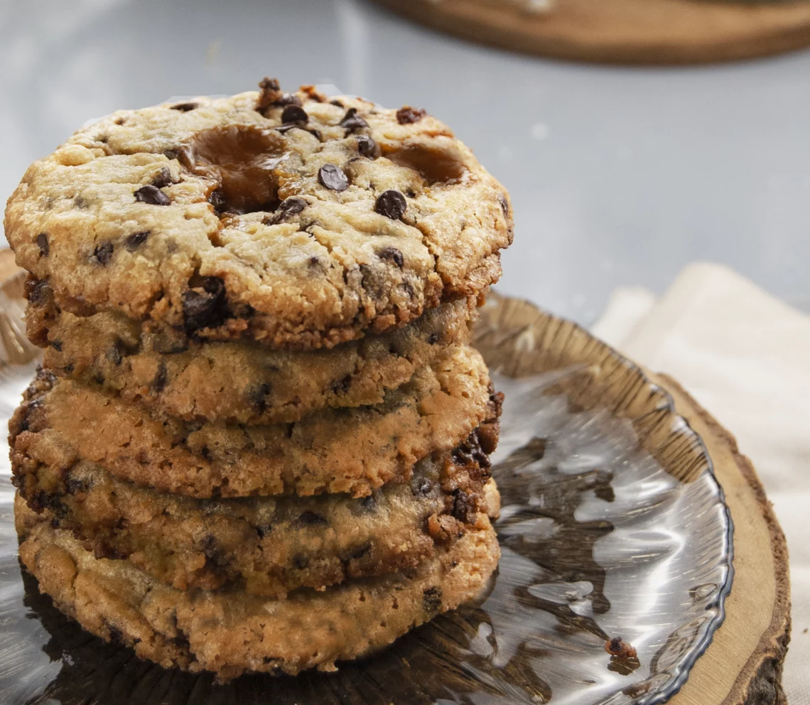 Crumbl Cookies al caramello